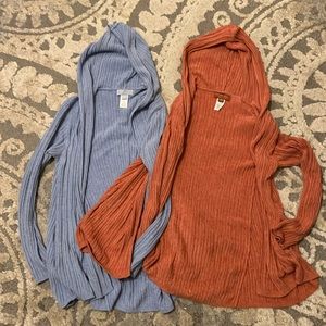 Barefoot Dreams set of two cardigans